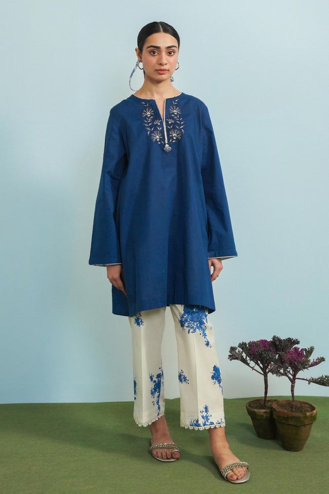Cotton Tunic - Blue